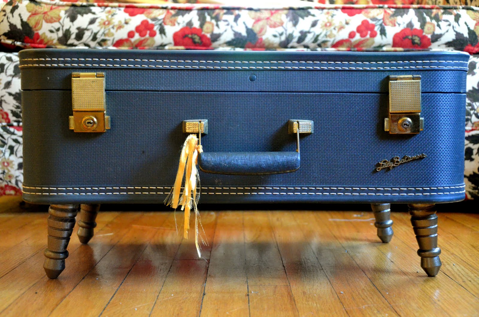 Vintage Suitcase Desk